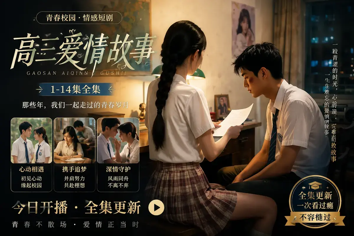 AI短剧B中爱情故事全集高清在线观看-心动篇重逢篇1080P中字完整版免费播放资源下载